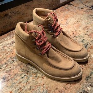 Tan Suede Women's Boots